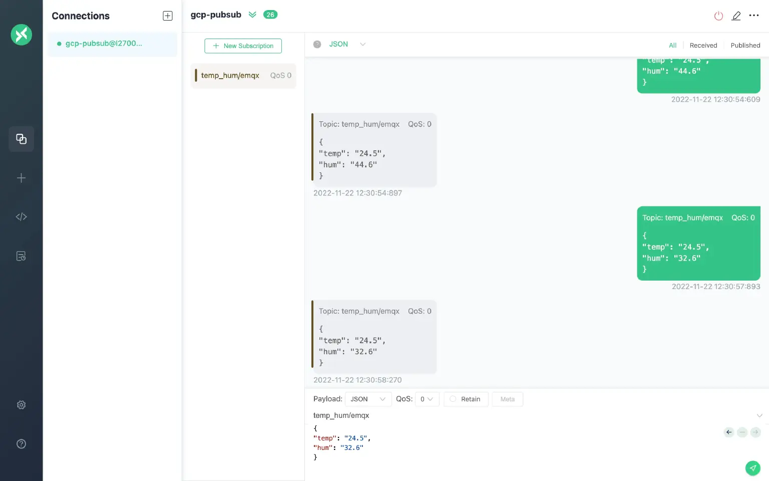 MQTT 桌面客户端