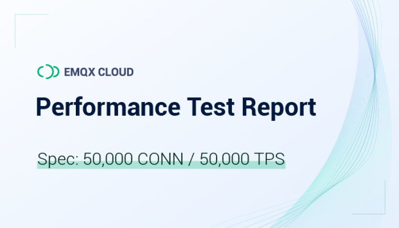 Performance Test Report for EMQ X Cloud: 50,000 CONN / 50,000 TPS