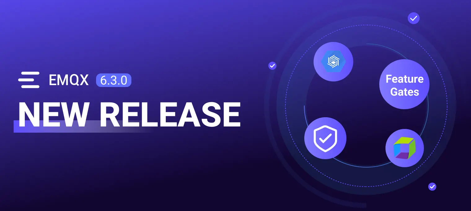 EMQX Enterprise 6.3.0: Run EMQX Your Way with Feature Gates & Hardened Security