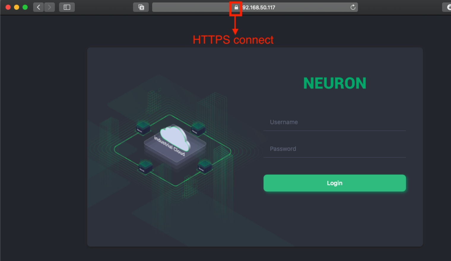 Neuron HTTPS