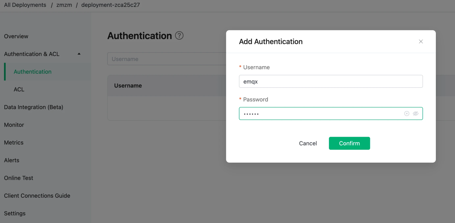 Add Authentication