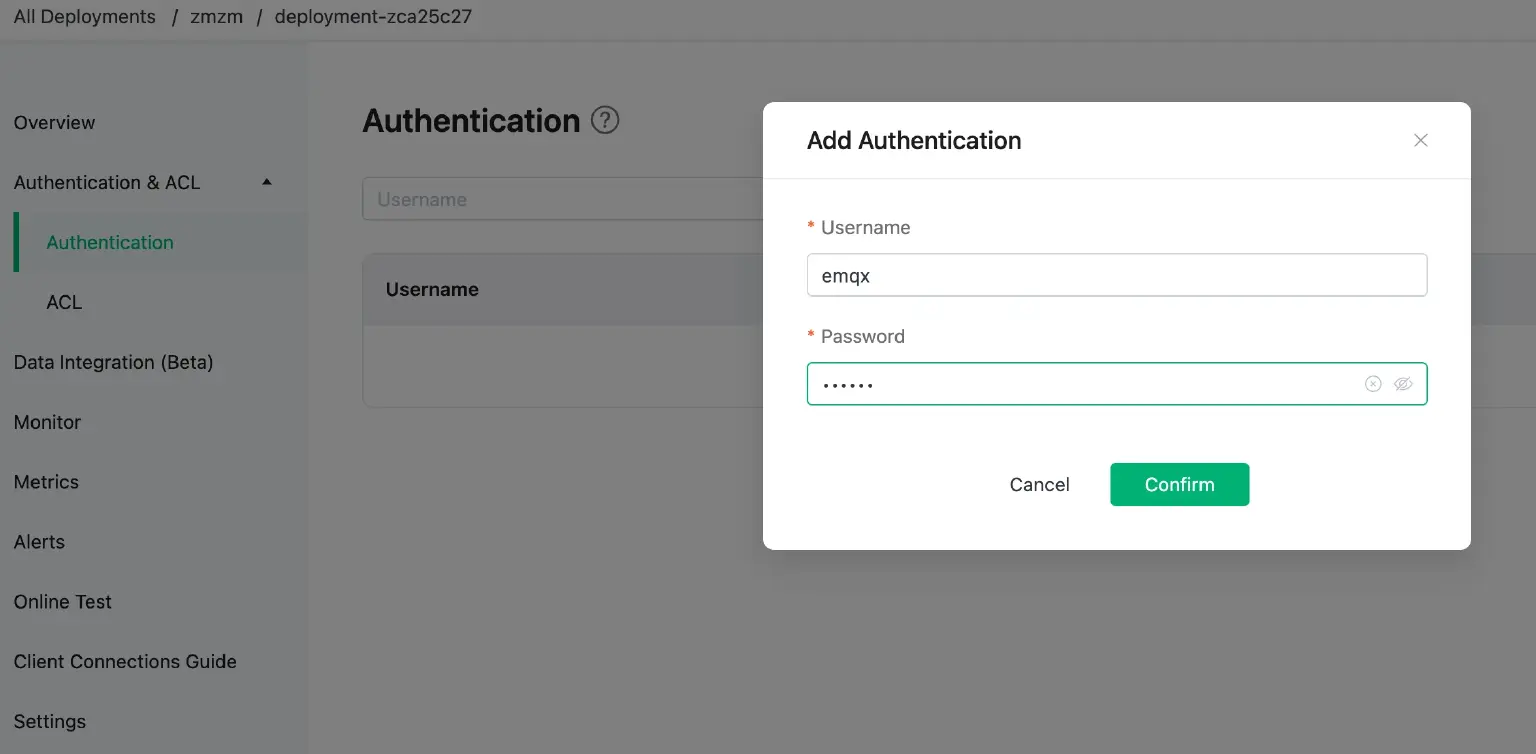Add Authentication