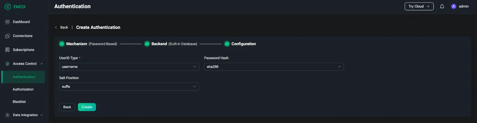 MQTT Authentication