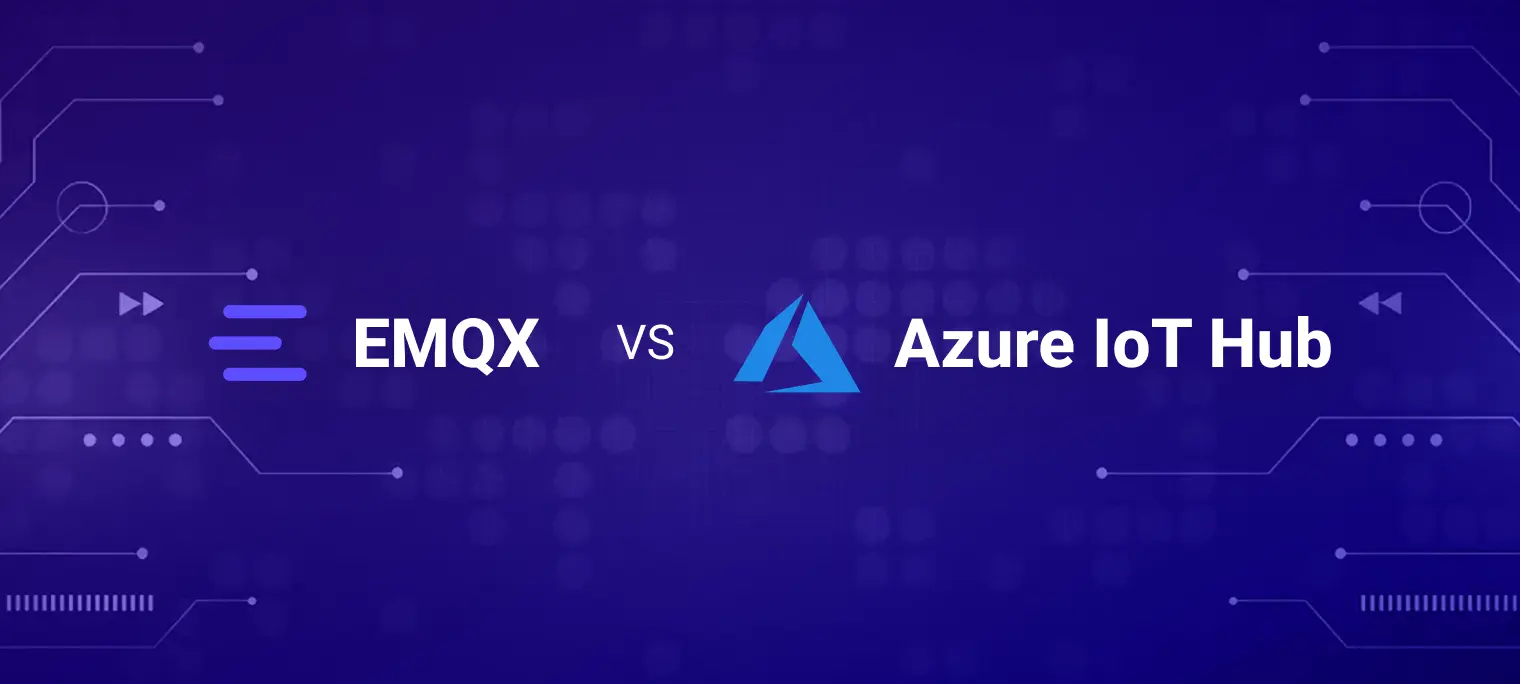 EMQX vs. Azure IoT Hub:功能、限制与架构深度对比