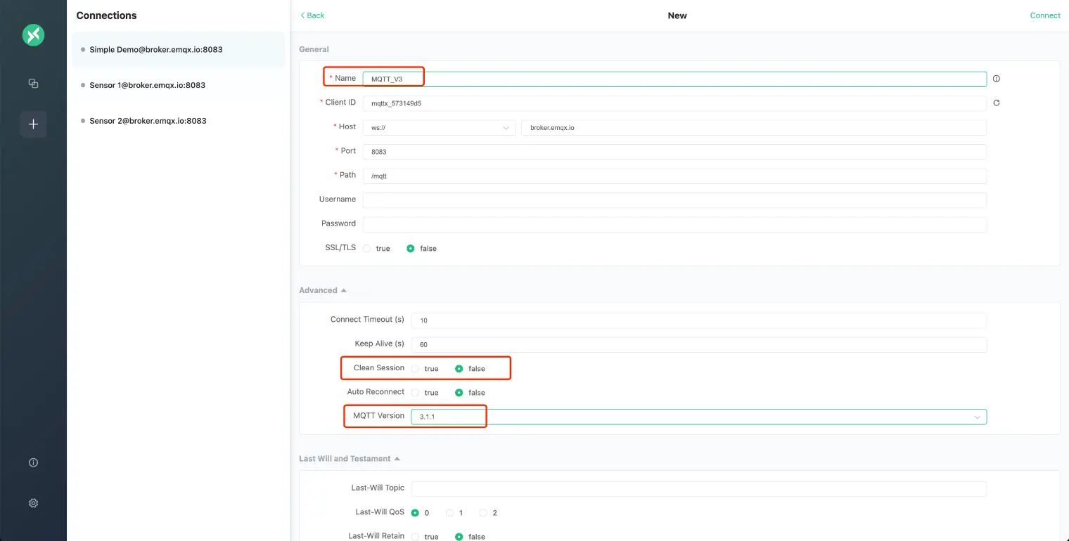 MQTT Clean Session