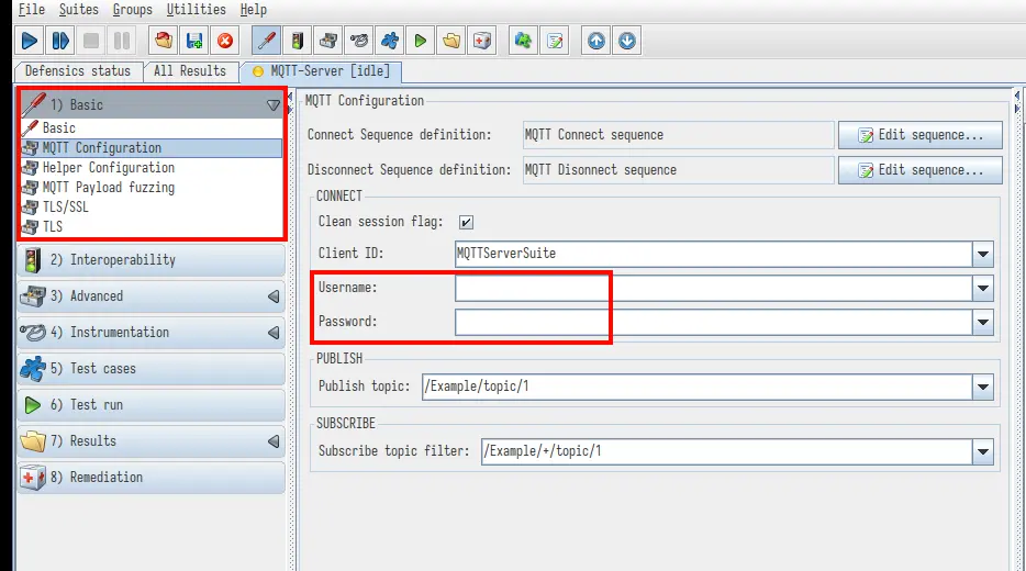 MQTT Basic Configuration