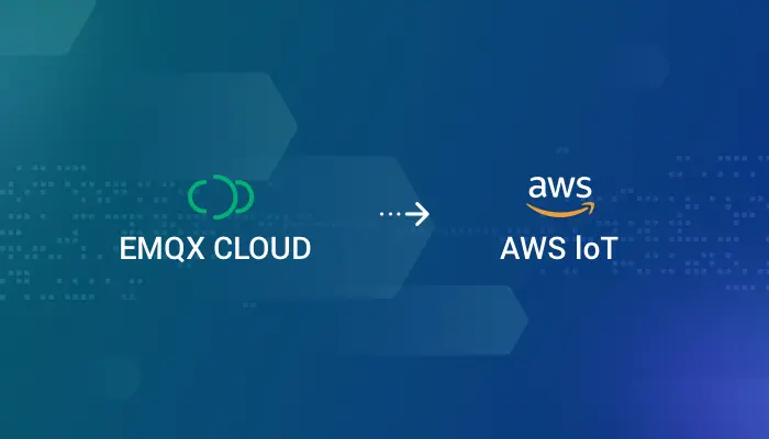 将 EMQX Cloud 数据通过公网桥接到 AWS IoT