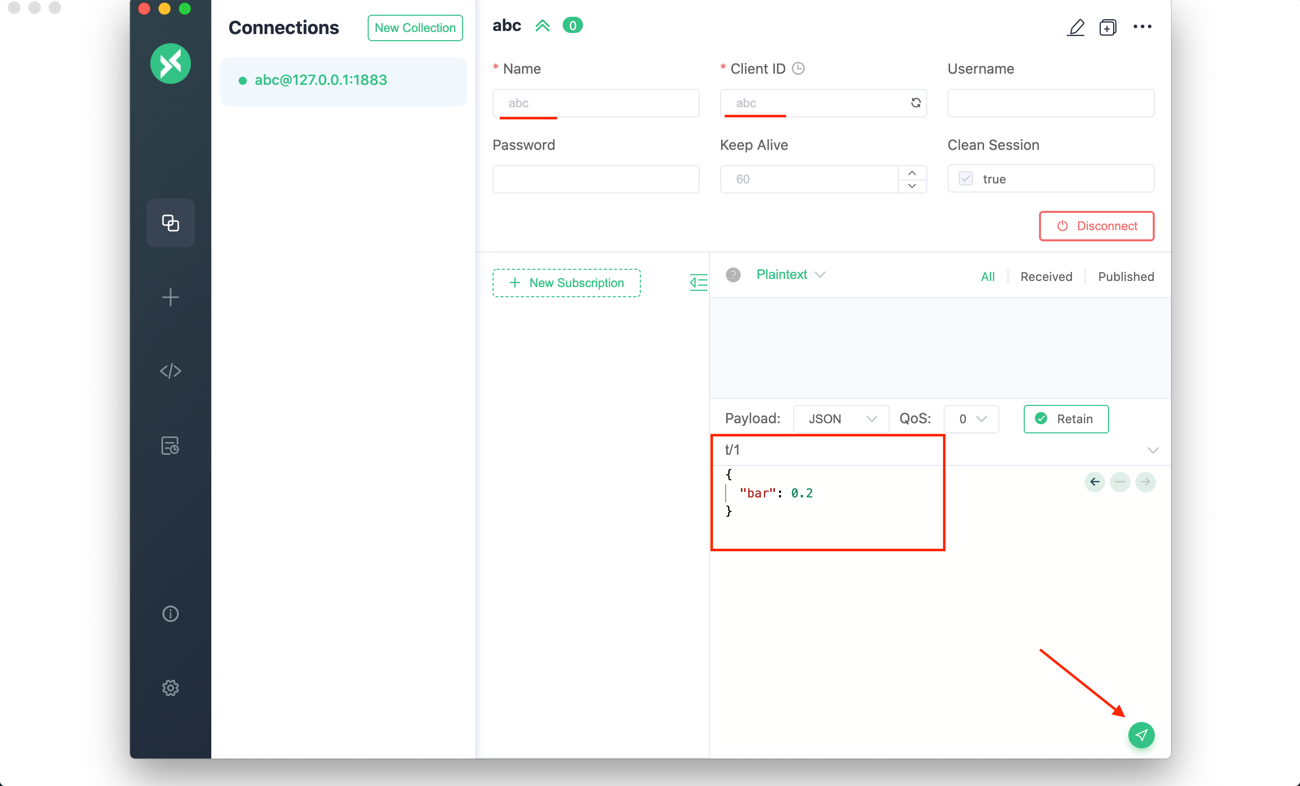 MQTT 客户端工具 - MQTTX