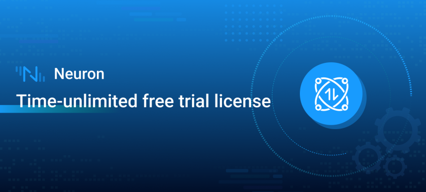 Experience Neuron Industrial IoT Gateway Software for Free with Time-Unlimited Trial License
