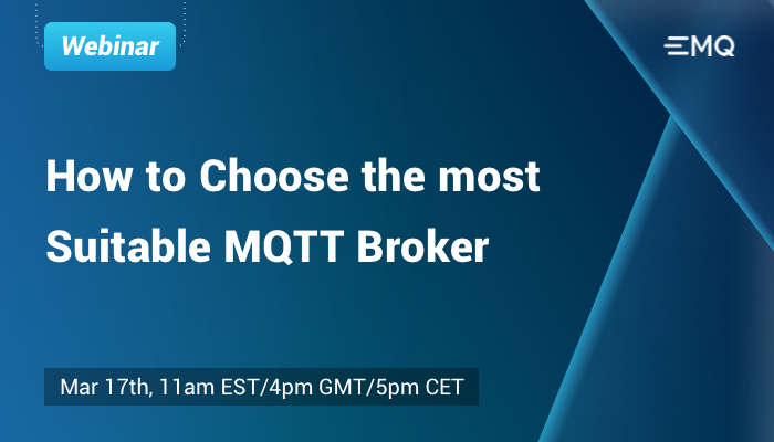How to Choose the most Suitable MQTT Broker