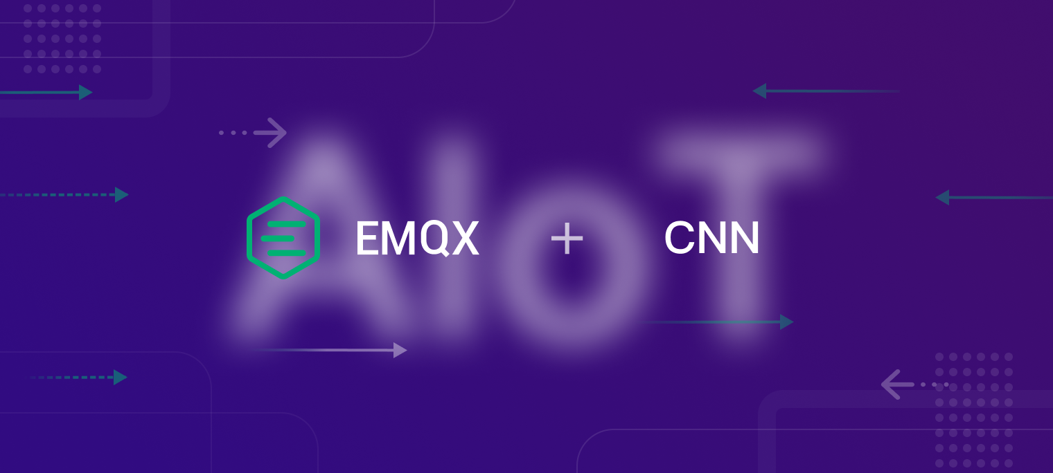 The converged application of EMQX + CNN in AIoT