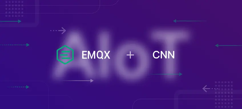 The converged application of EMQX + CNN in AIoT