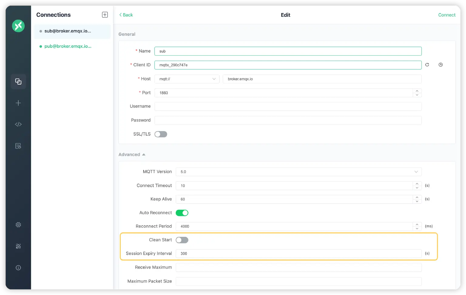 disable the Clean Star