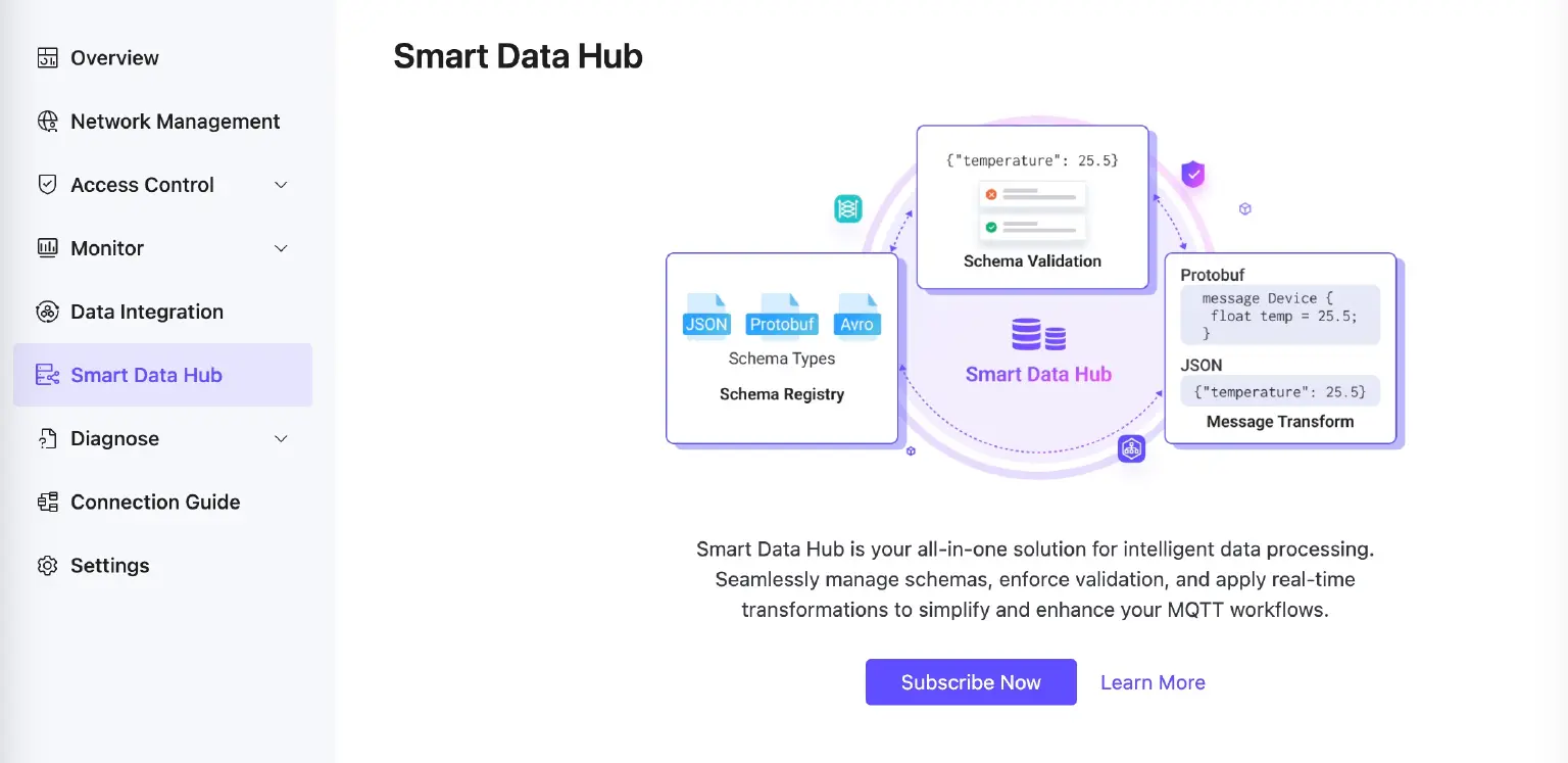 Enable Smart Data Hub