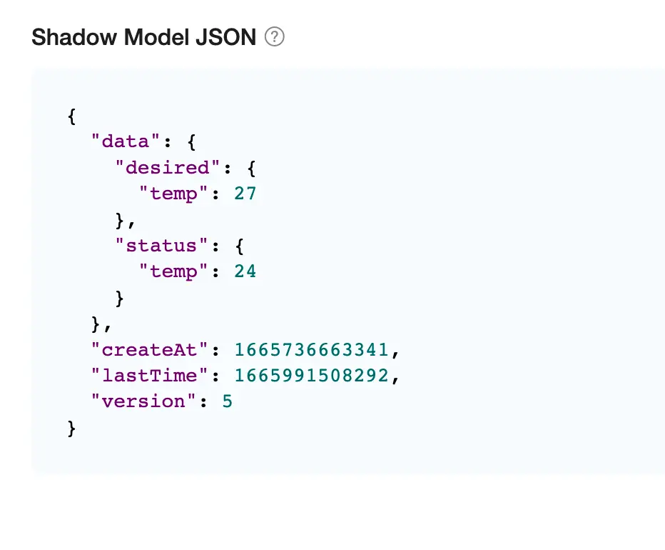 JSON file