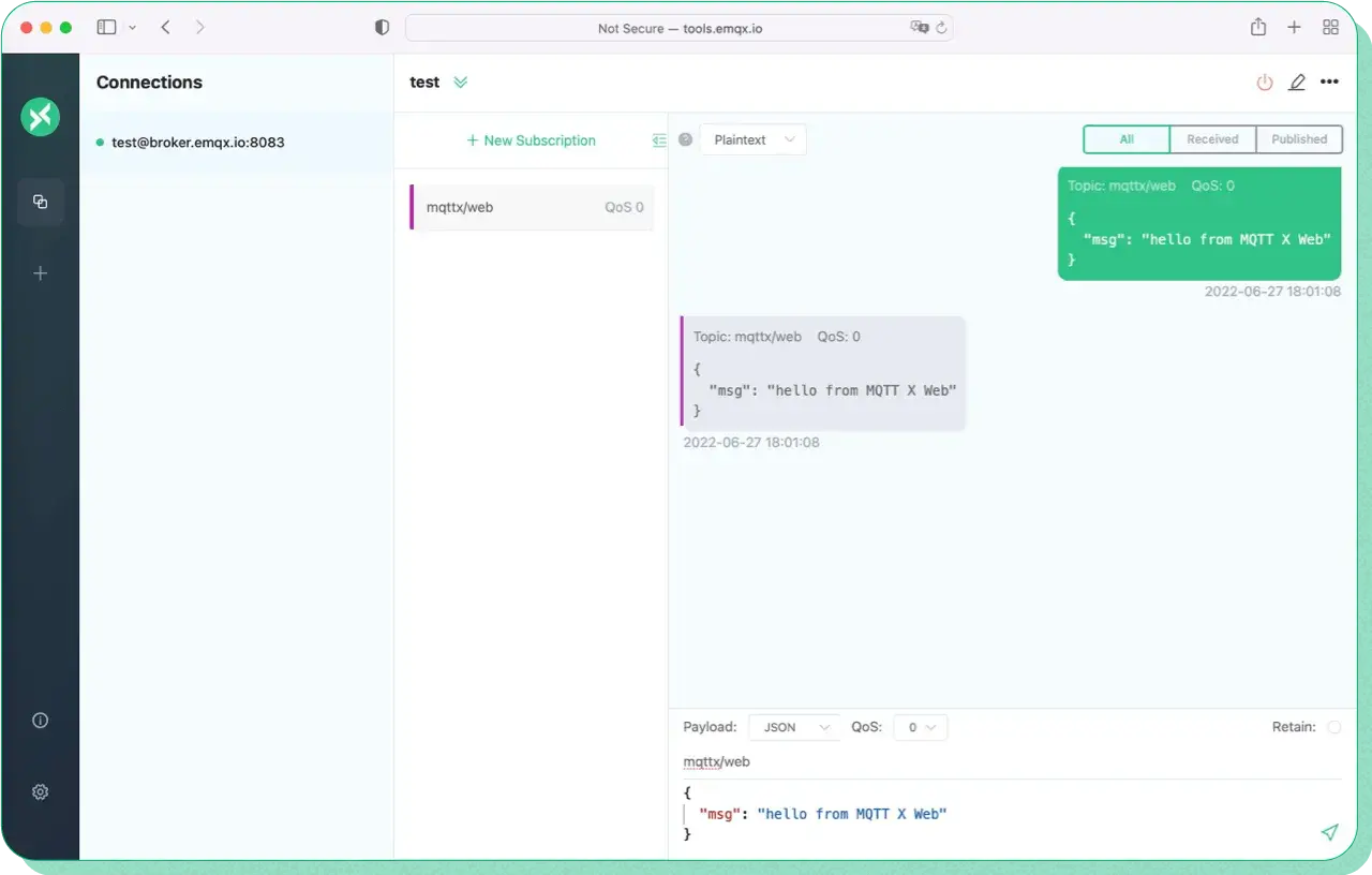 MQTTX Web