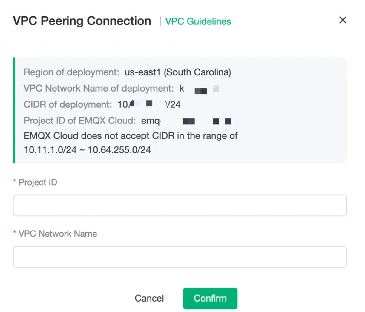 VPC Peering Setup