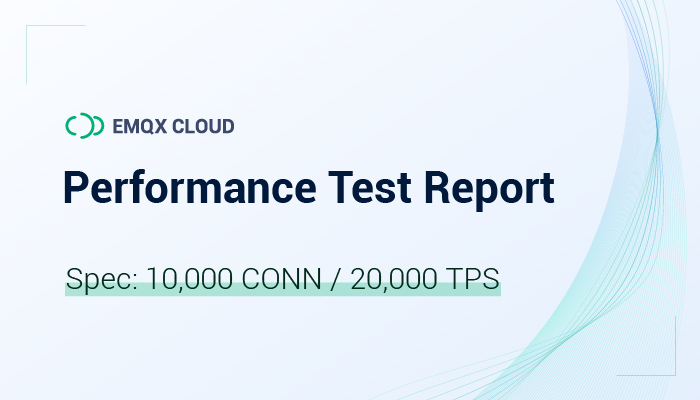 Performance Test Report for EMQ X Cloud: 10,000 CONN / 20,000 TPS