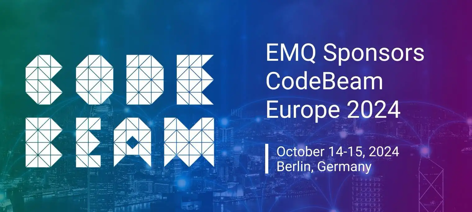 EMQ Sponsors Code BEAM Europe 2024