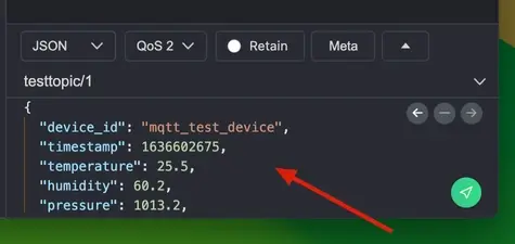 Insert MQTT Test Data