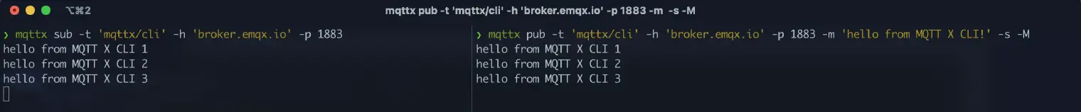 MQTT CLI