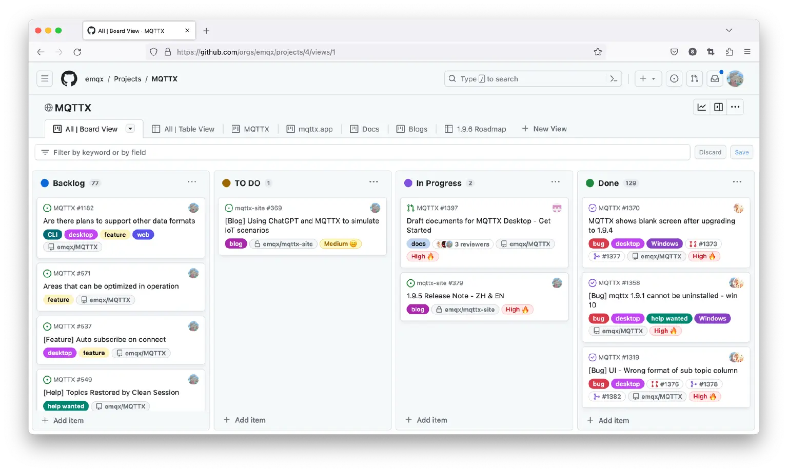 Task Management Panel