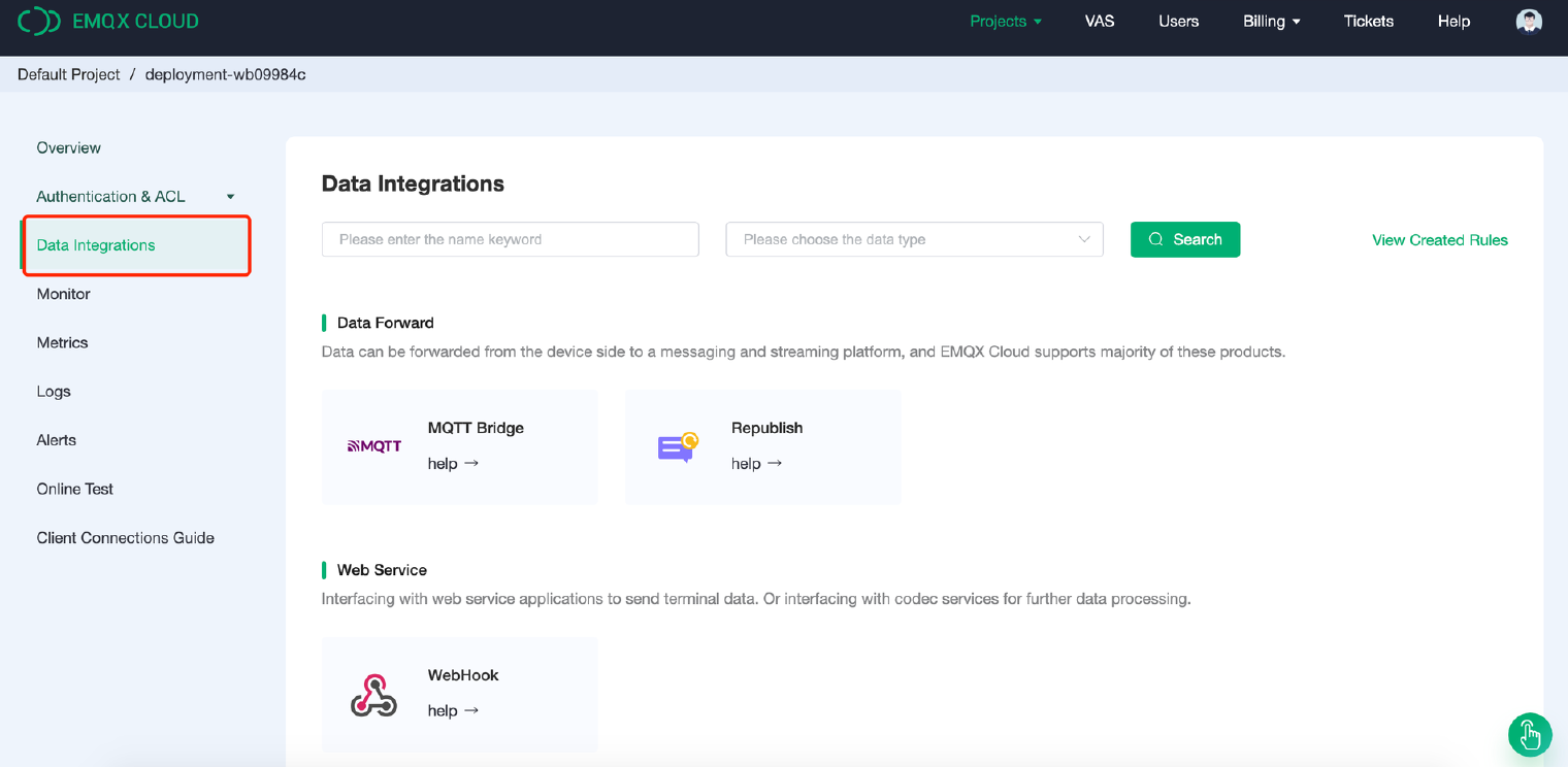 EMQX Cloud Integration