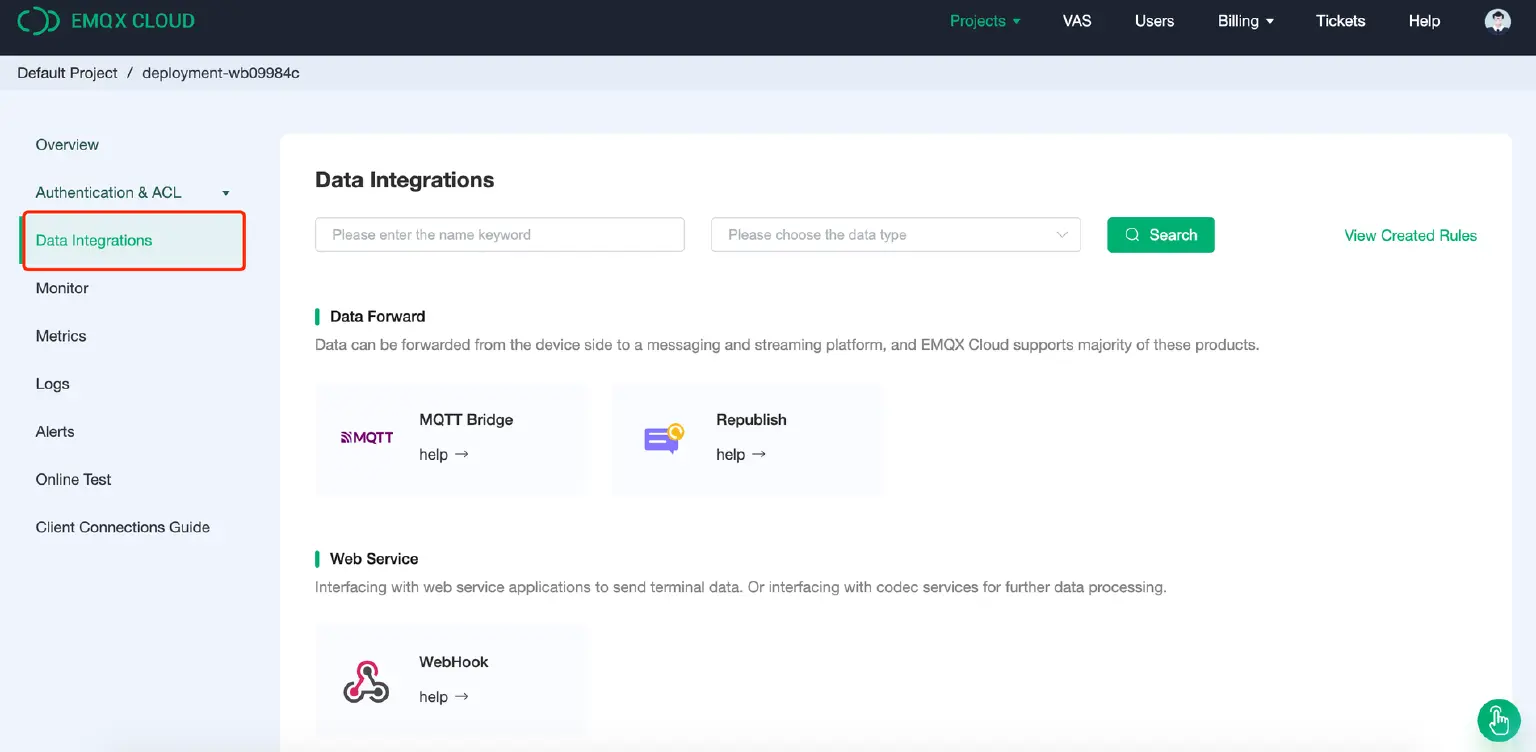 EMQX Cloud Integration