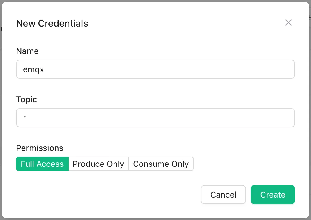 Generate Credentials