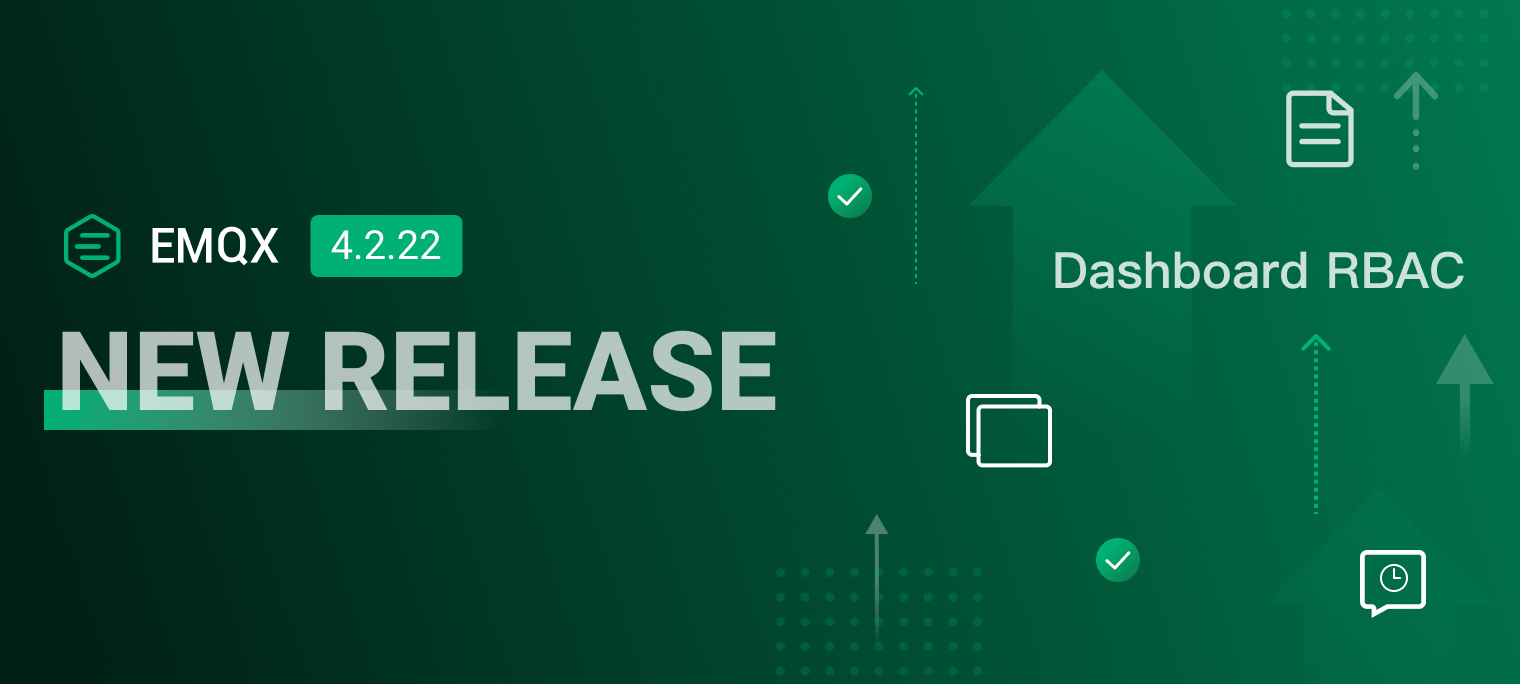 EMQX Enterprise 4.4.22 发布：预设 MQTT 消息过期时间，审计日志，以及 Dashboard RBAC 权限控制