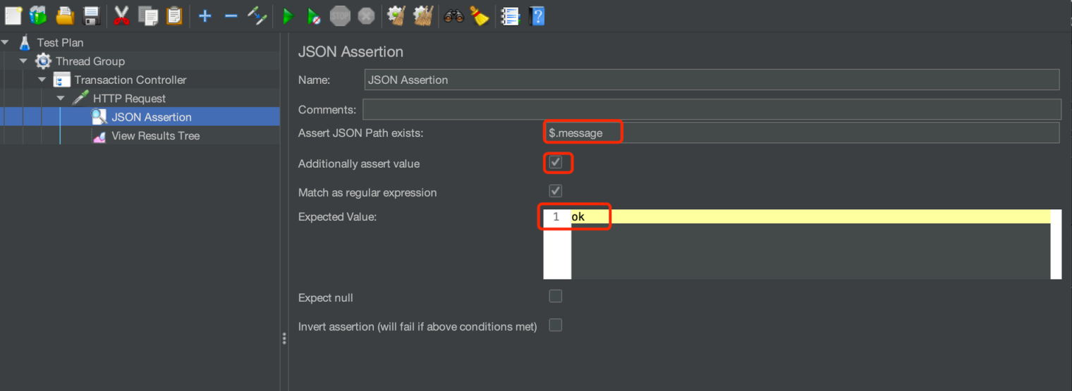 JMeter JSON Assertion 2