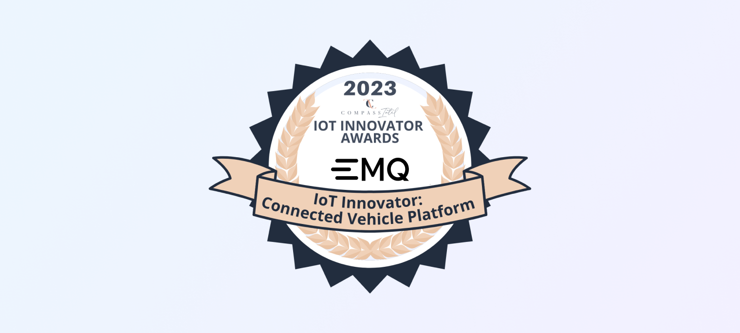 EMQ is Honored with the 2023 IoT Innovator Award for its Cutting-Edge Connected Vehicle Technology