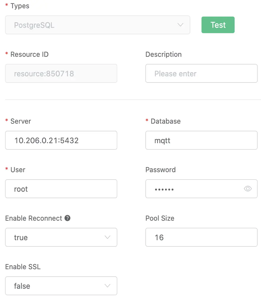 PostgreSQL 资源设置