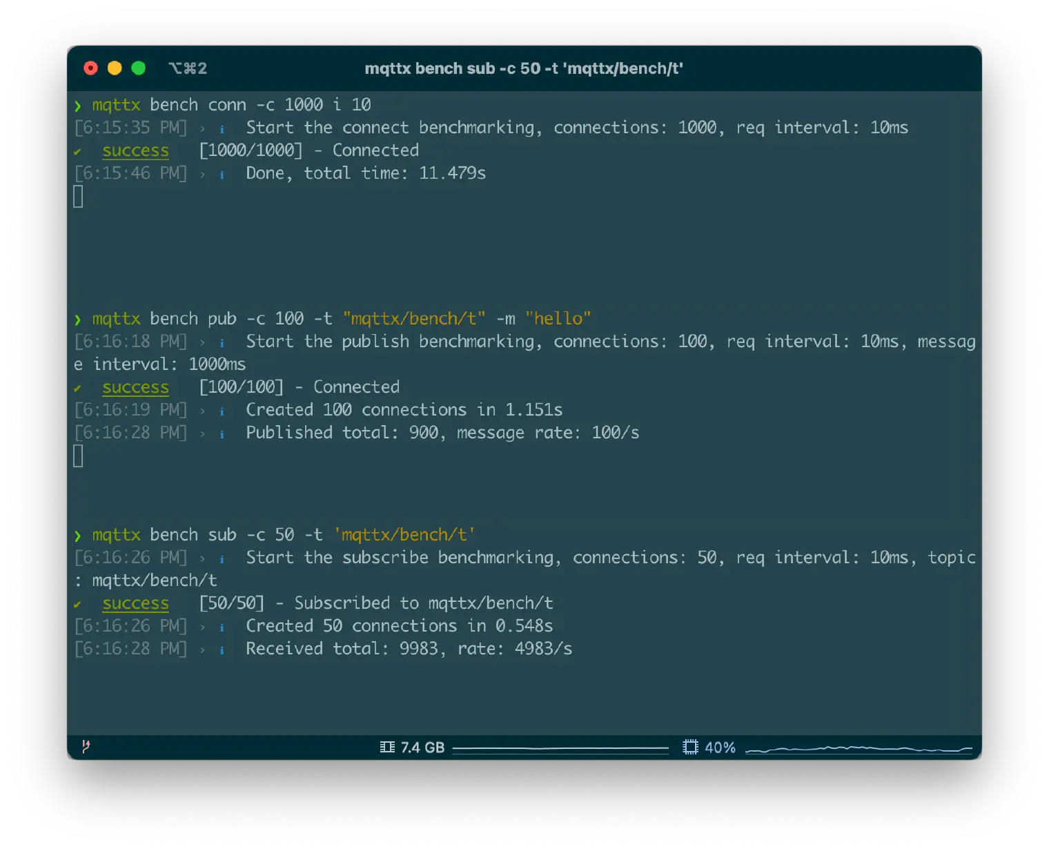 MQTT Bench