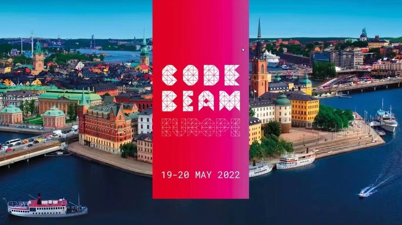 2022 Code BEAM 欧洲顶尖开发者会议