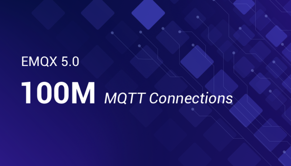 Reaching 100M MQTT connections with EMQX 5.0