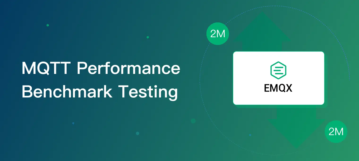 MQTT Performance Benchmark Testing: EMQX Single Node Supports 2M Message Throughput