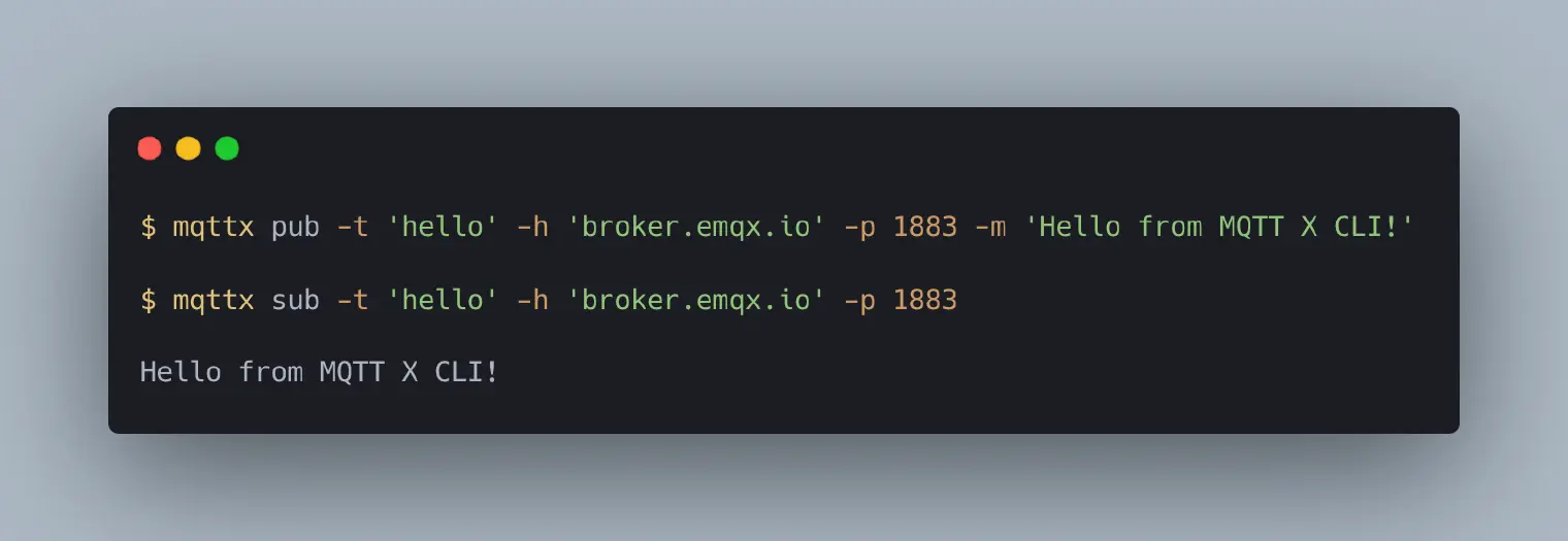 MQTT CLI