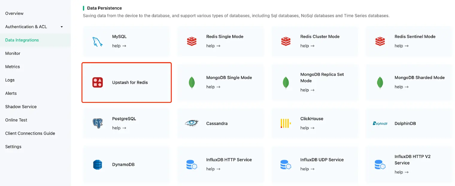 Upstash for Redis