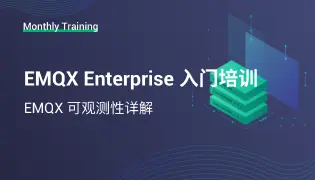 EMQX Enterprise 入门培训 - EMQX 可观测性详解