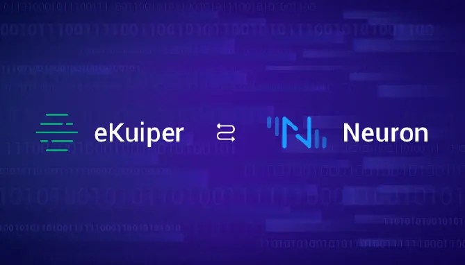 Neuron+eKuiper 实现工业物联网数据采集、清理与反控