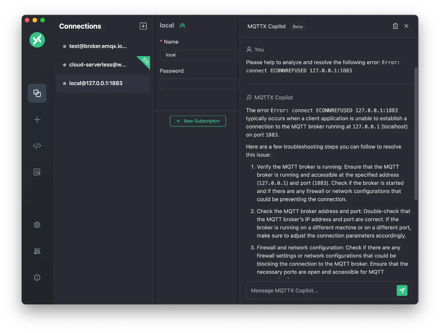 Error Analysis with One Click 2