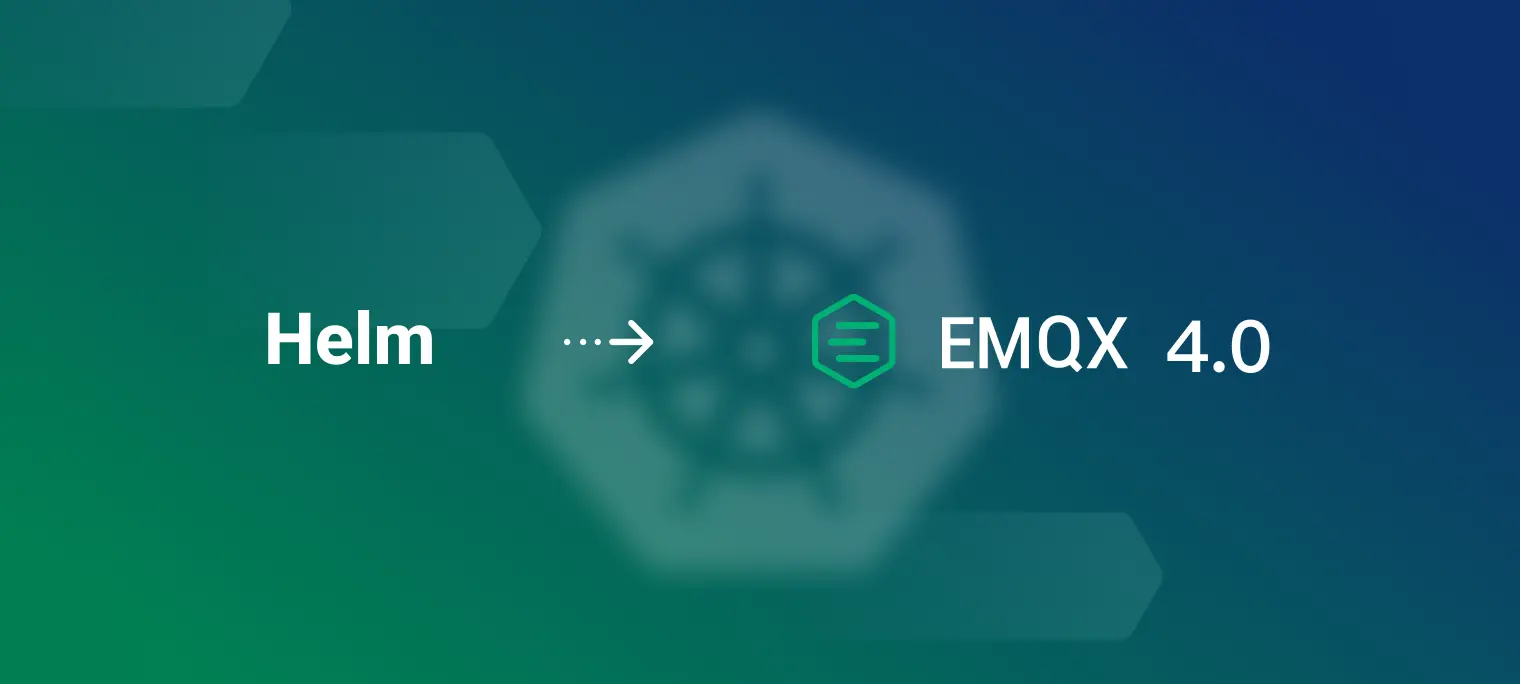 Deploying EMQX 4.0 cluster on Kubernetes via Helm3