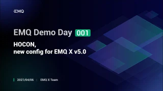 HOCON, new config for EMQX v5.0