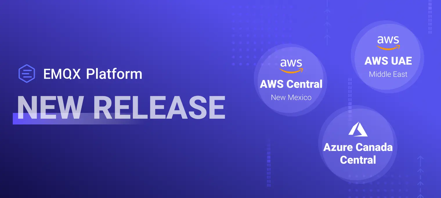 EMQX Platform Extends its Reach: Introducing New Regions for Seamless MQTT Connectivity