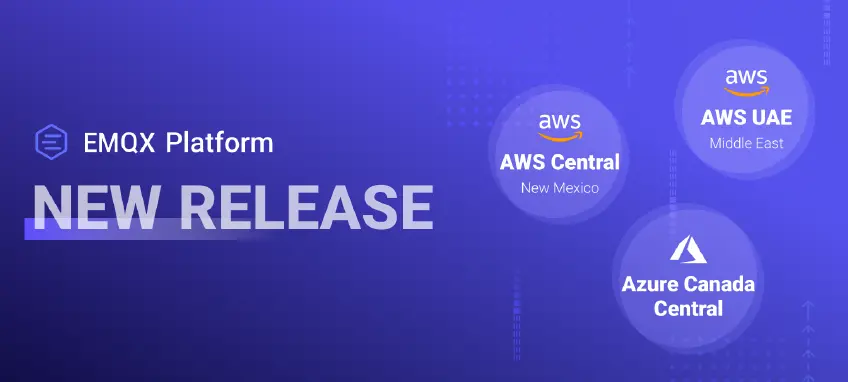 EMQX Platform Extends its Reach: Introducing New Regions for Seamless MQTT Connectivity