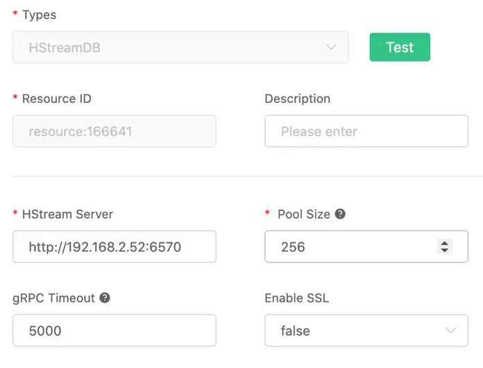 *Figure 2 HStreamDB resource*