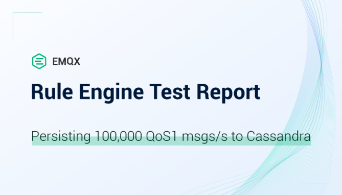 Rule Engine Test Report: Persisting 100,000 QoS1 msgs/s to Cassandra