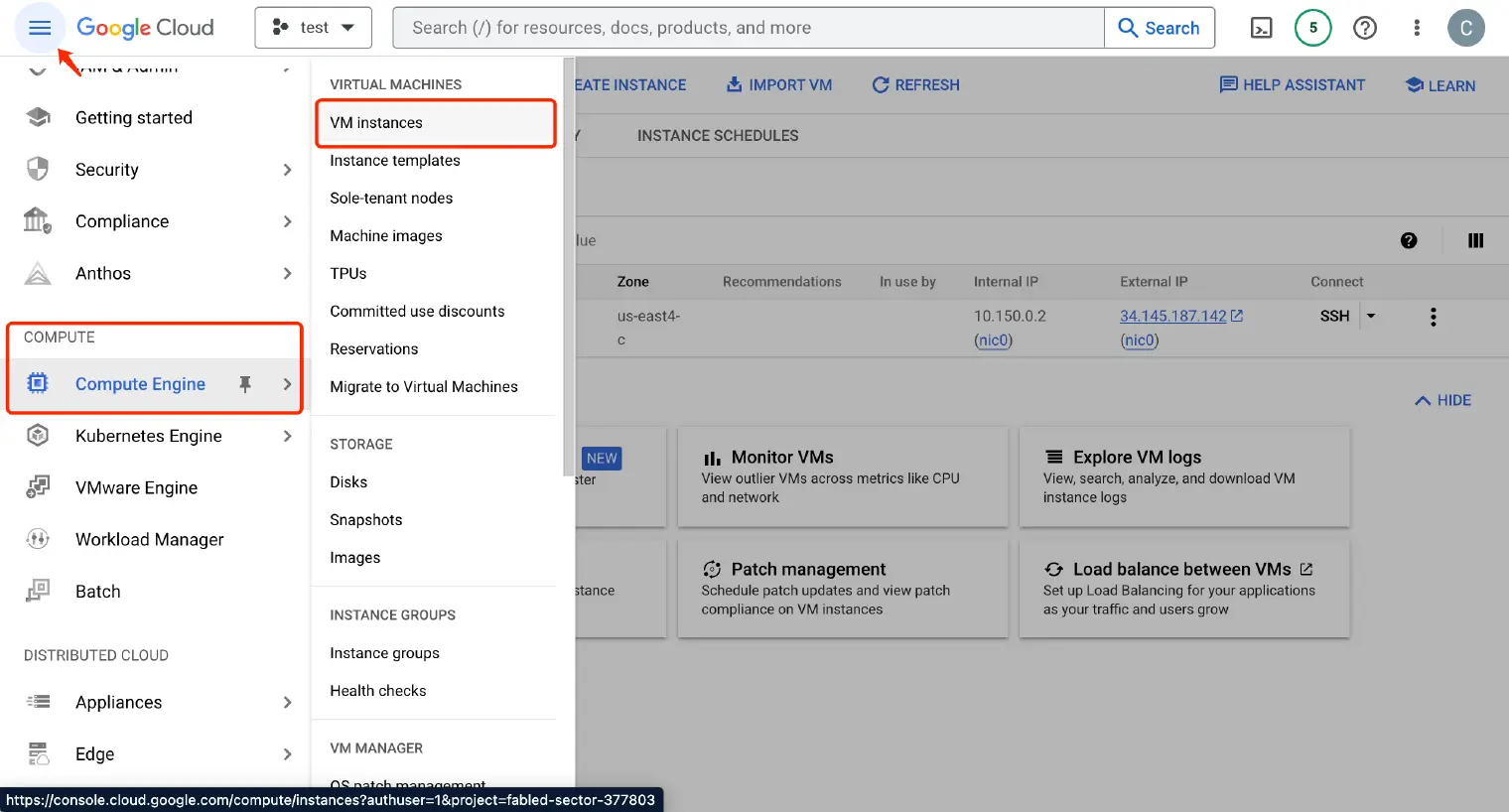 VM Instances