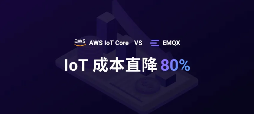 大规模使用 AWS IoT Core 的成本困境：EMQX 如何削减 80% 开支